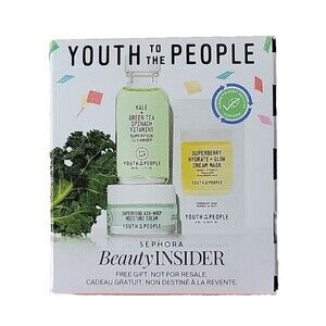 Sephora Beauty Insider Gift Youth to the People: Skin Cleanser, Cream, Mask Set